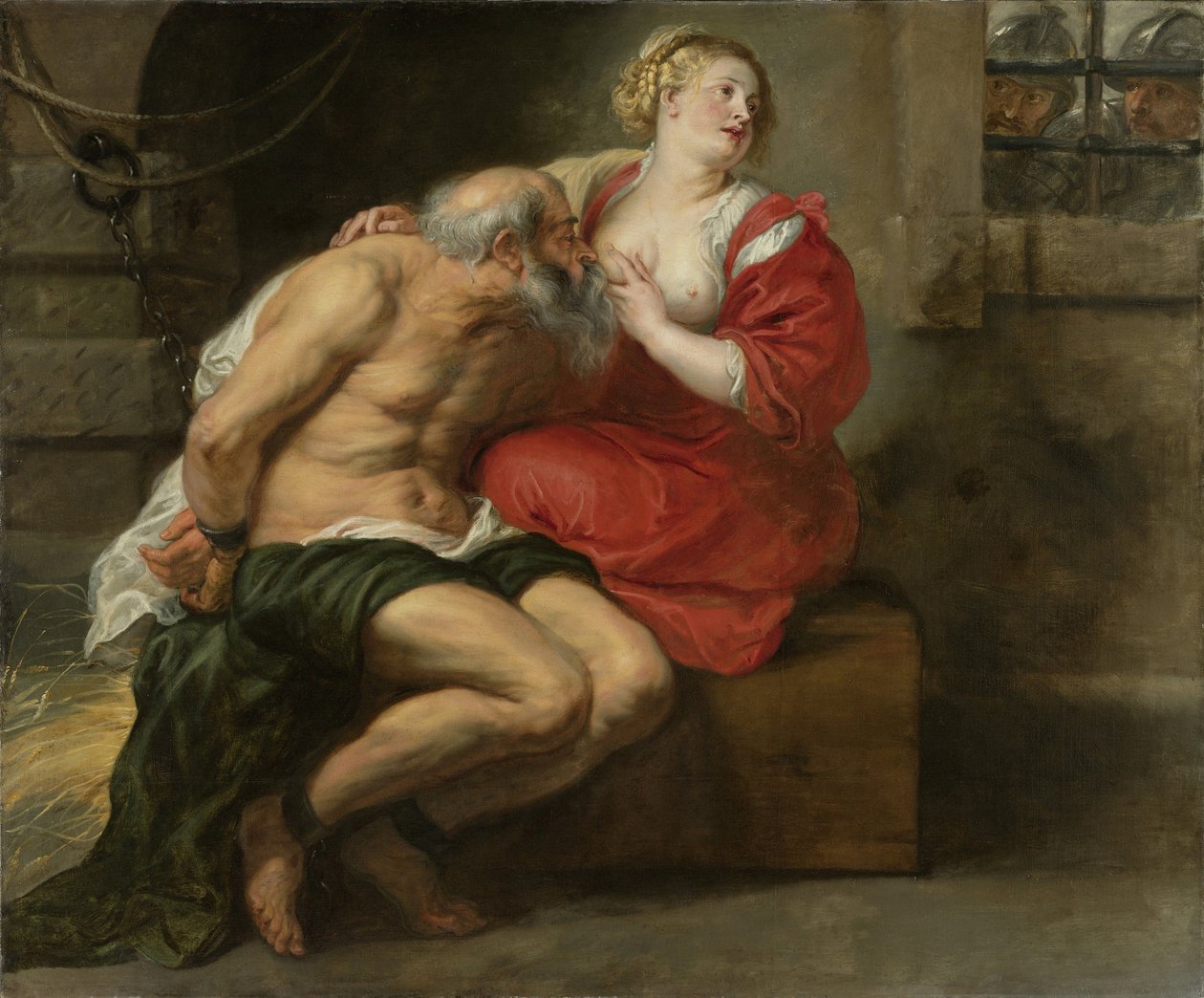 Cimon a Pero, kolem 1630 od Peter Paul Rubens