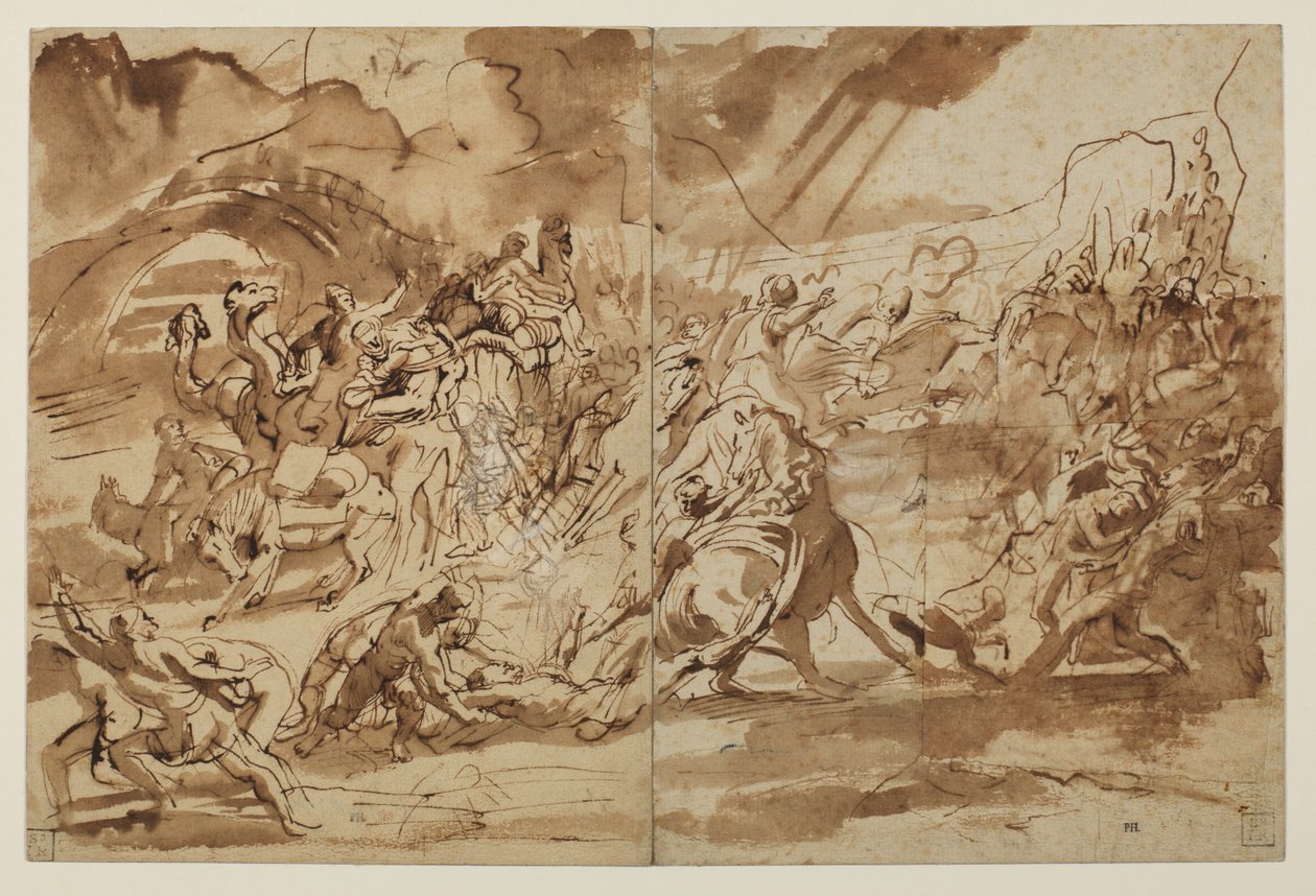 Obrácení svatého Pavla, 1610-1612 od Peter Paul Rubens