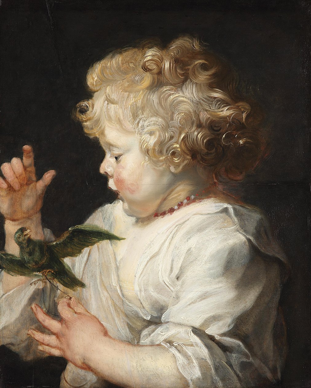 Dítě s ptákem od Peter Paul Rubens
