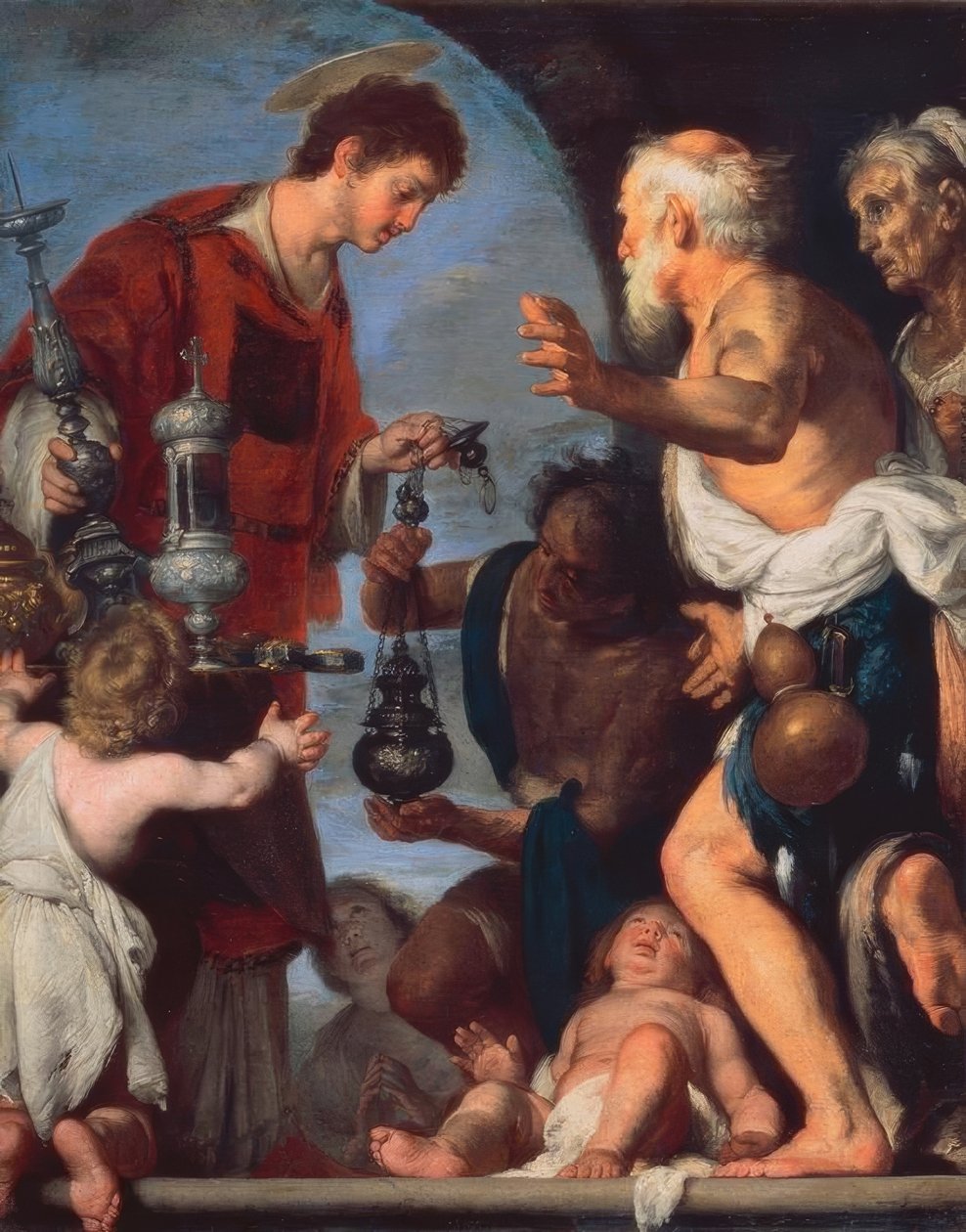 Umučení svatého Livína od Peter Paul Rubens