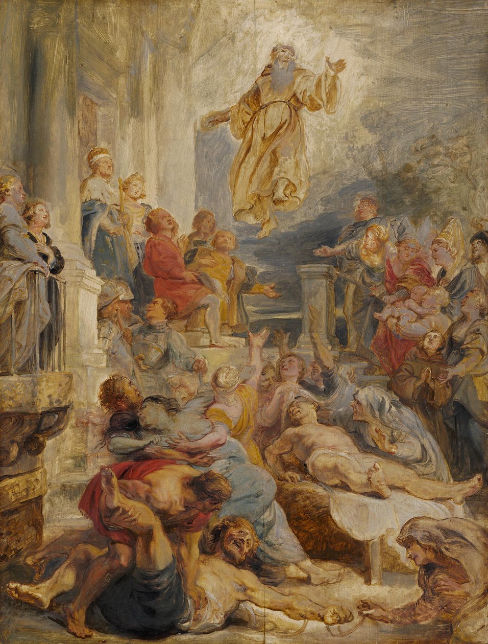 Zázrak svatého Františka z Paoly od Peter Paul Rubens