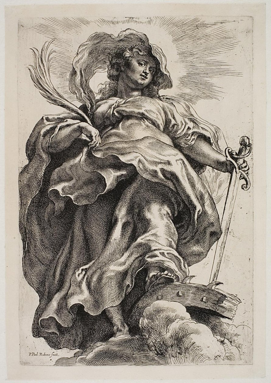 Svatá Kateřina Alexandrijská od Peter Paul Rubens