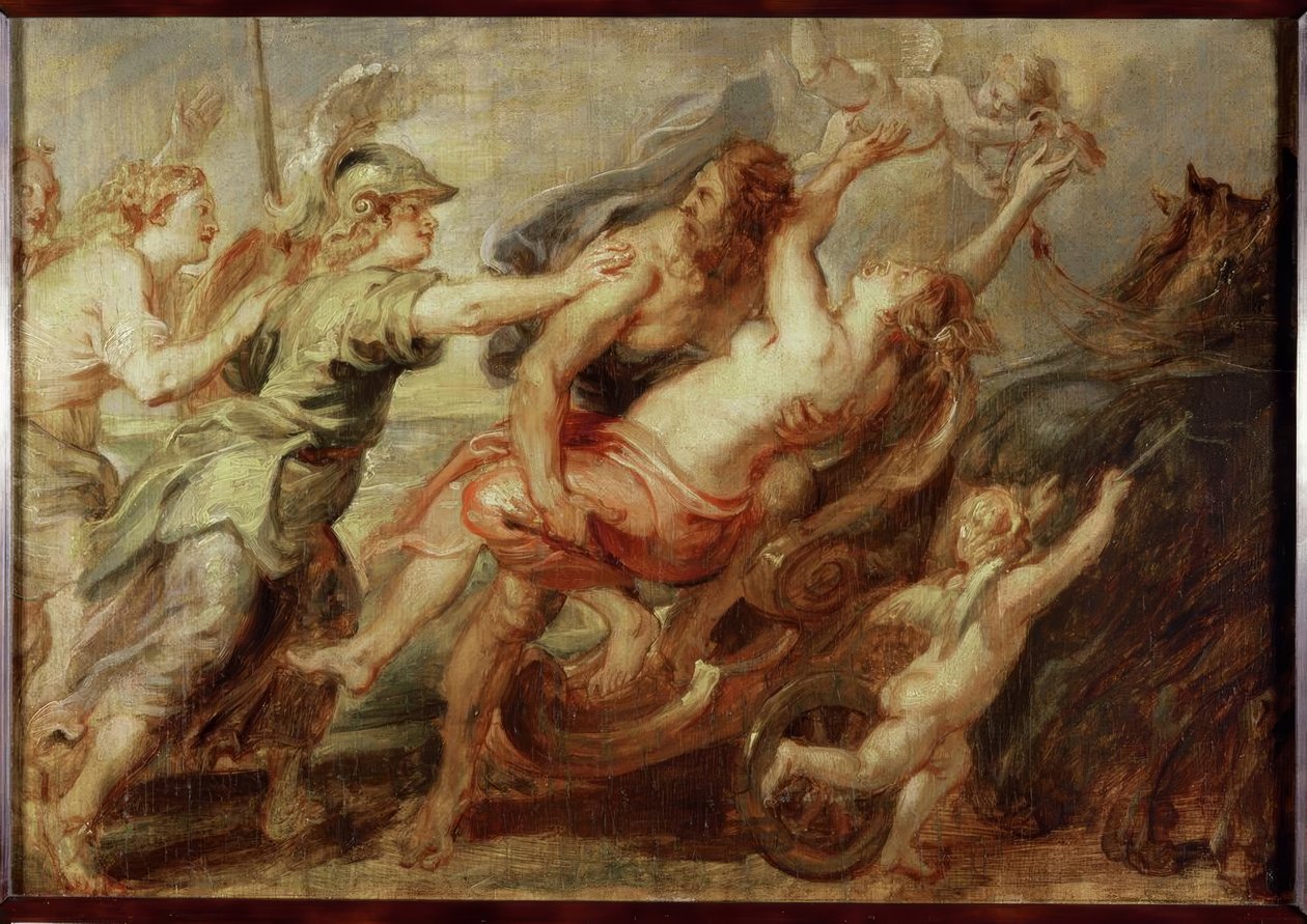 Znásilnění Proserpiny od Peter Paul Rubens