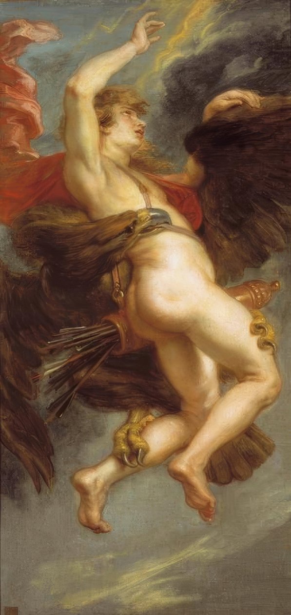 Loupež Ganymedu od Peter Paul Rubens