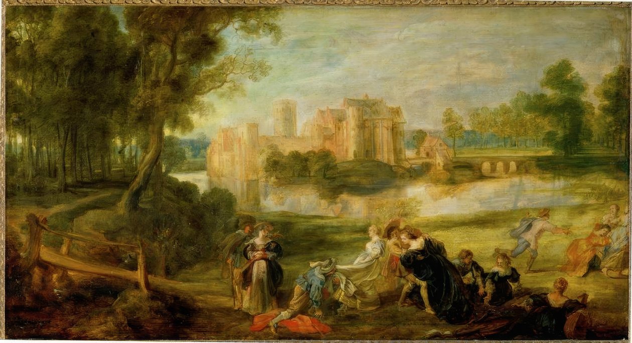 Zámecký park od Peter Paul Rubens