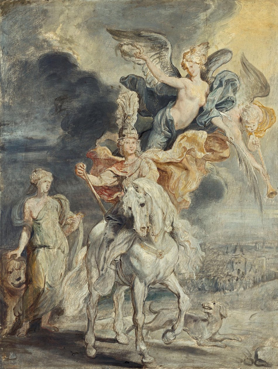 Triumf v Jülichu (skica k cyklu o rodu Medici) od Peter Paul Rubens