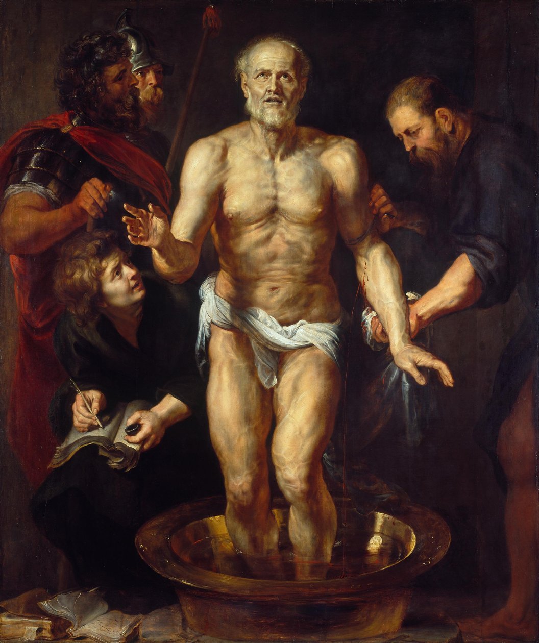 Umírající Seneca od Peter Paul Rubens