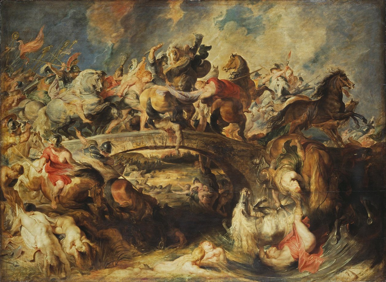 Bitva u Amazonky od Peter Paul Rubens