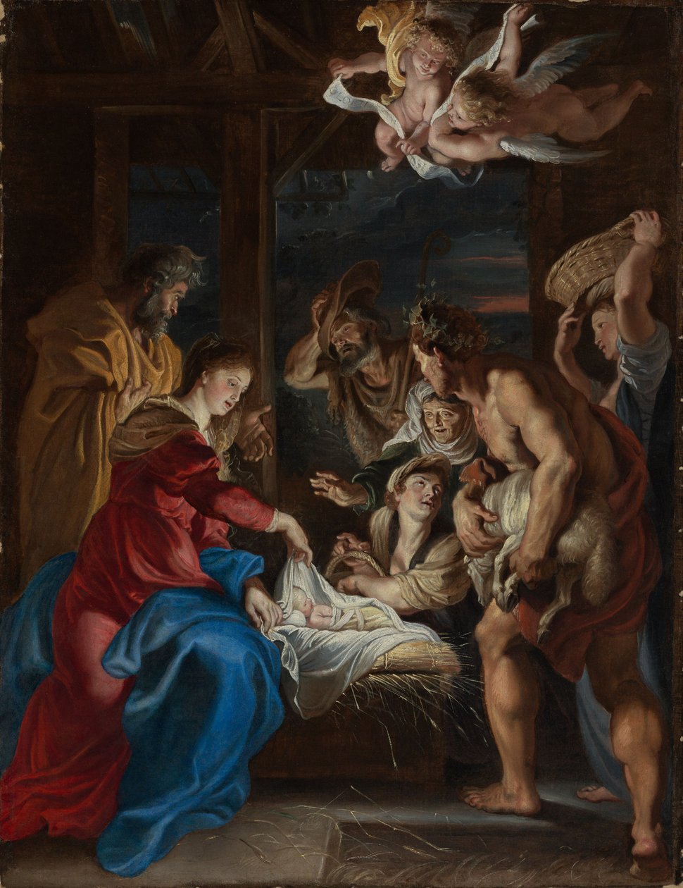 Klanění pastýřů od Peter Paul Rubens