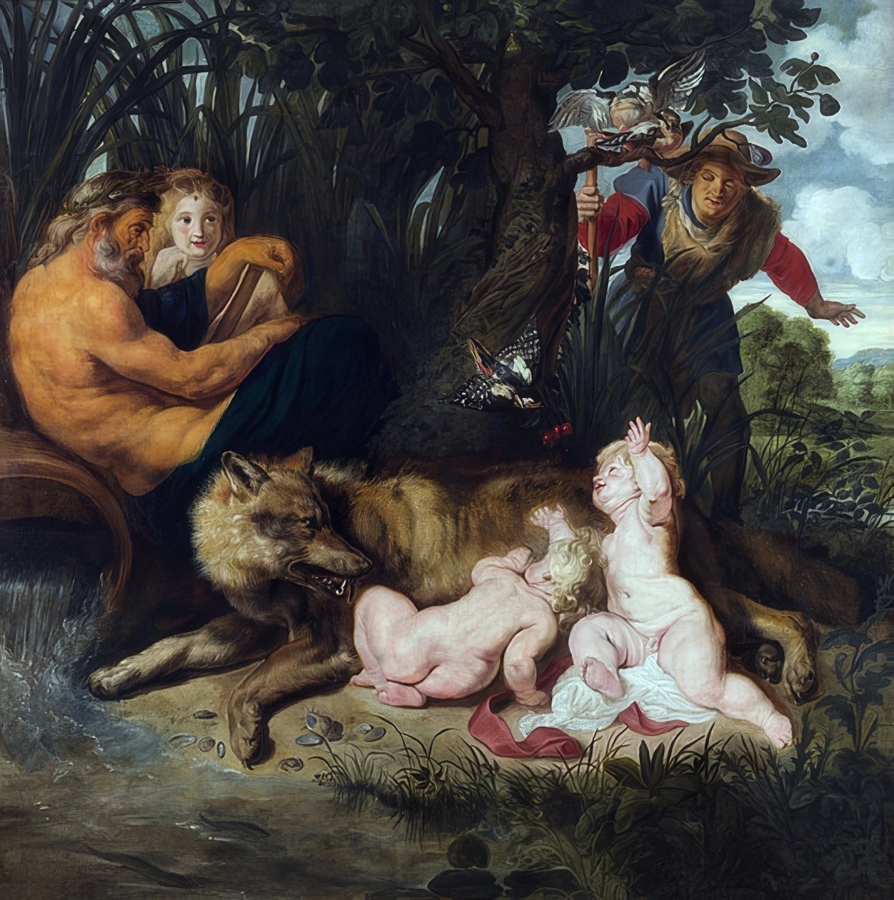 Hledání Romula a Rema. 1612 od Peter Paul Rubens