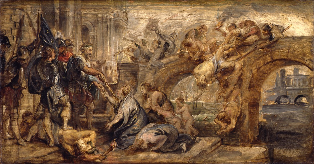 Dobytí Paříže Jindřichem IV. od Peter Paul Rubens