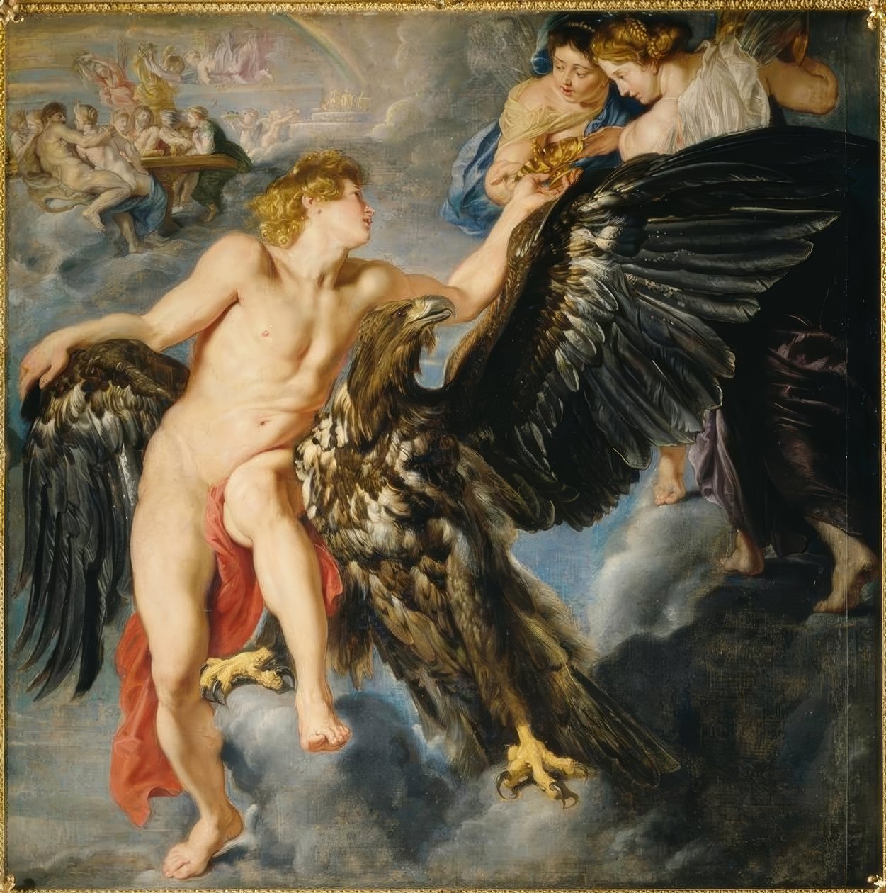 Únos Ganymeda od Peter Paul Rubens