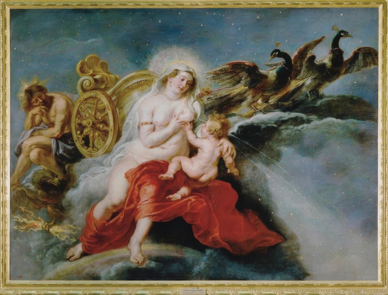 Vznik Mléčné dráhy od Peter Paul Rubens