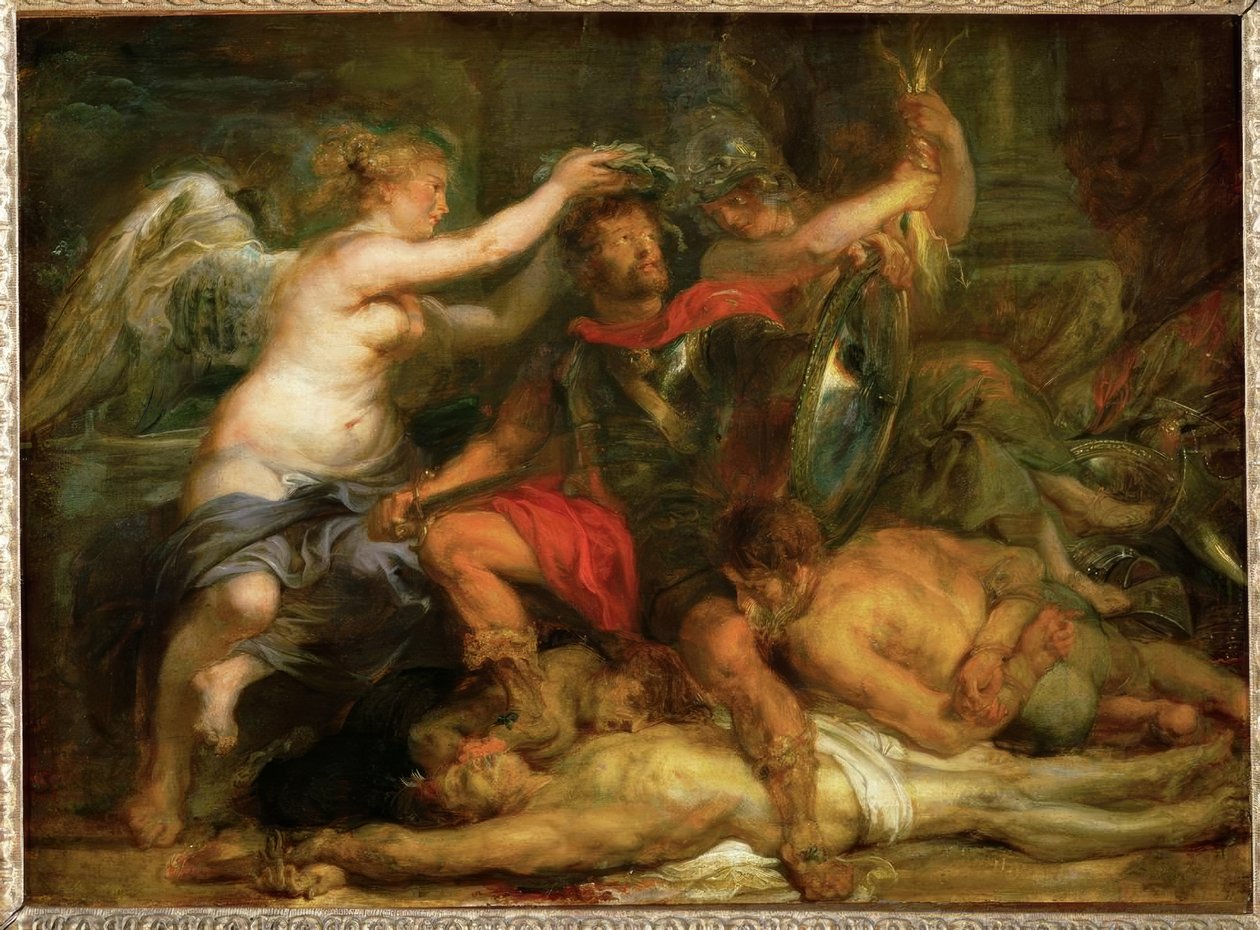 Korunovace vítěze od Peter Paul Rubens
