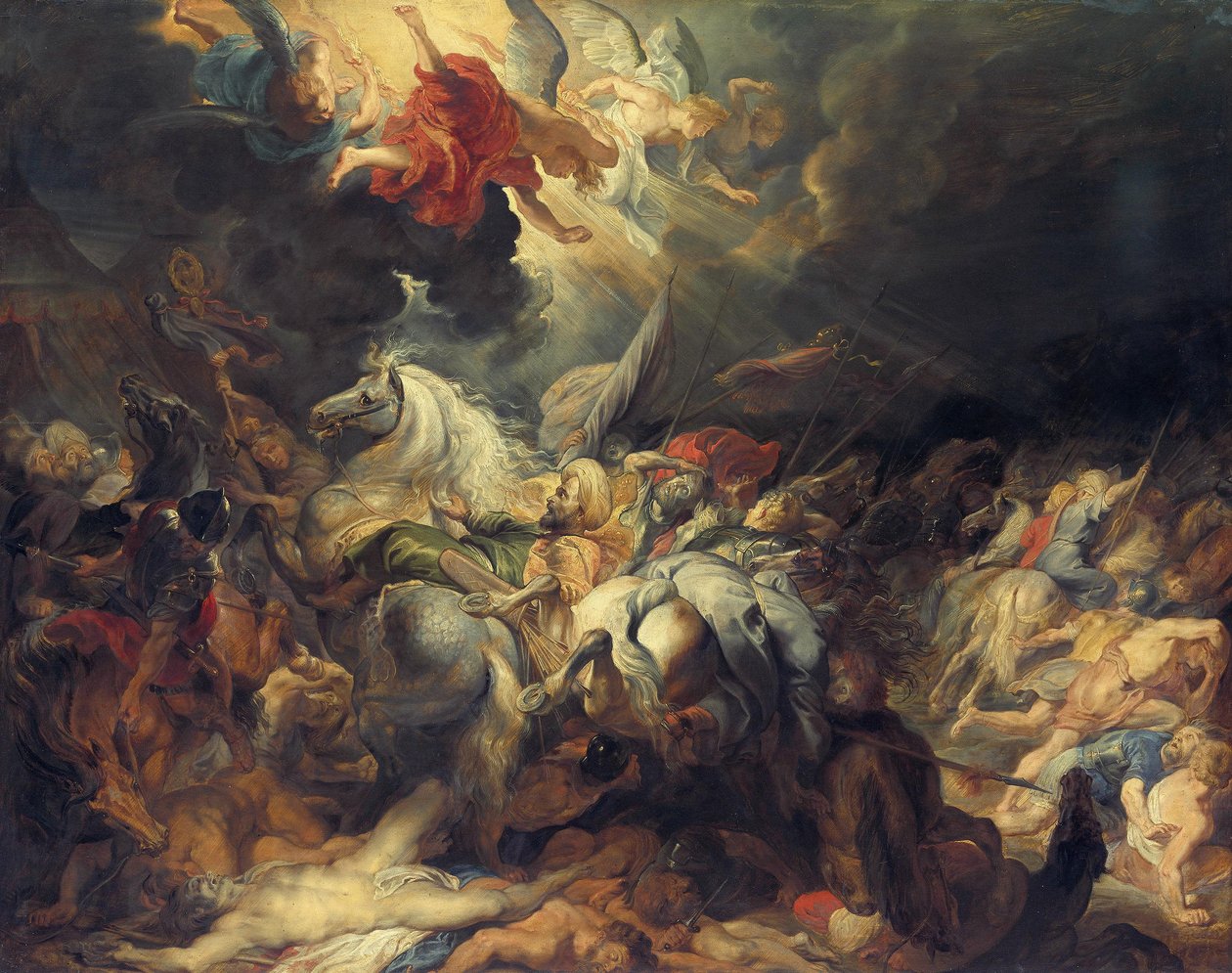 Porážka Sancheríba od Peter Paul Rubens