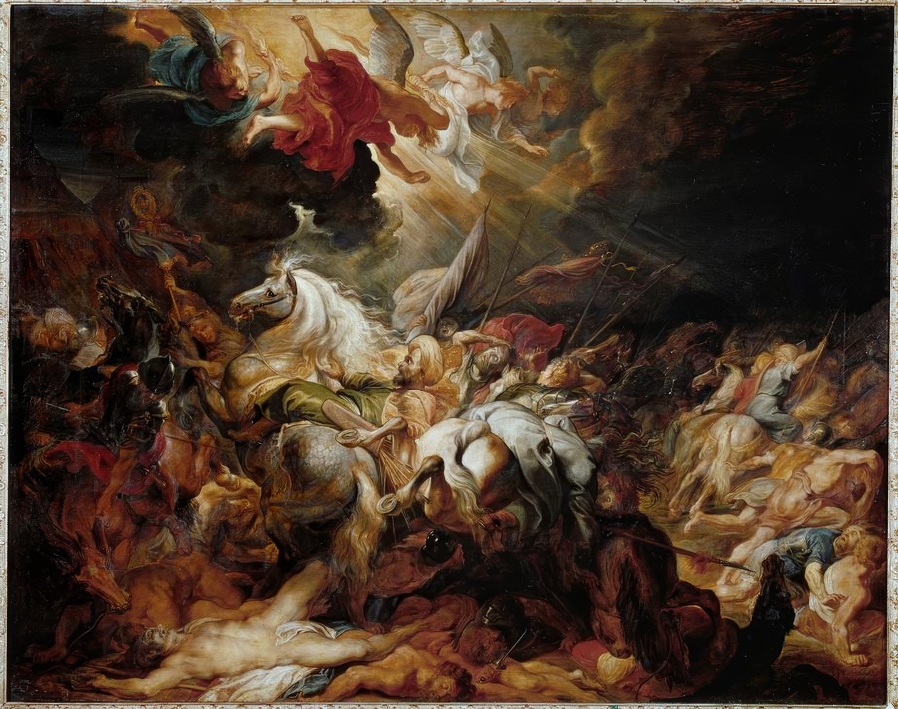 Porážka Sanheribu od Peter Paul Rubens