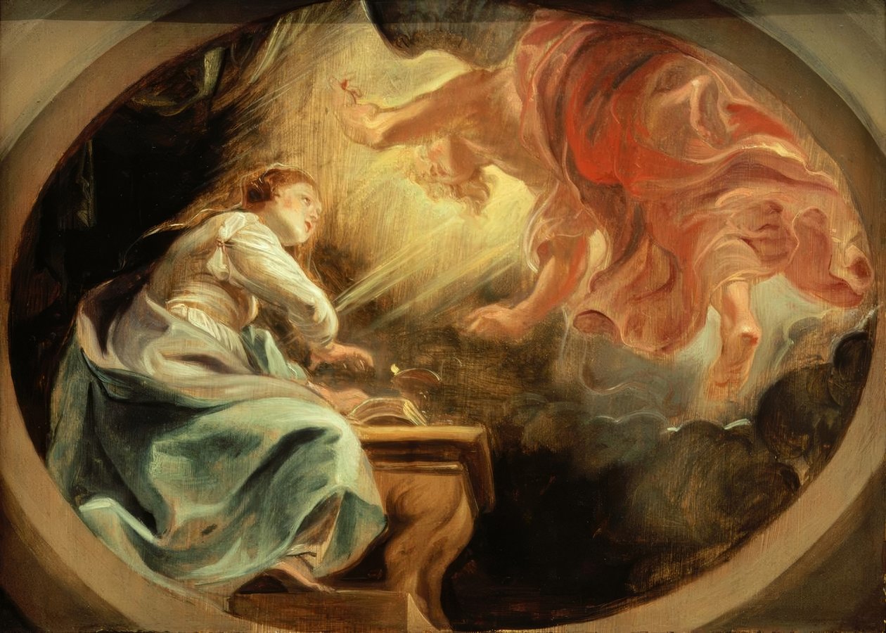 Zvěstování Marii od Peter Paul Rubens