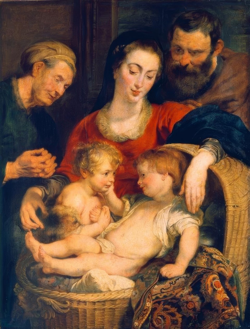 Svatá rodina od Peter Paul Rubens