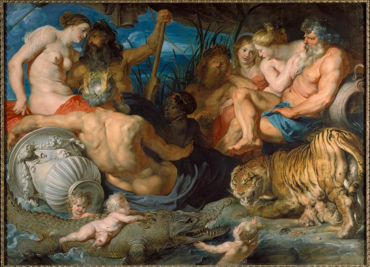 Čtyři části světa od Peter Paul Rubens