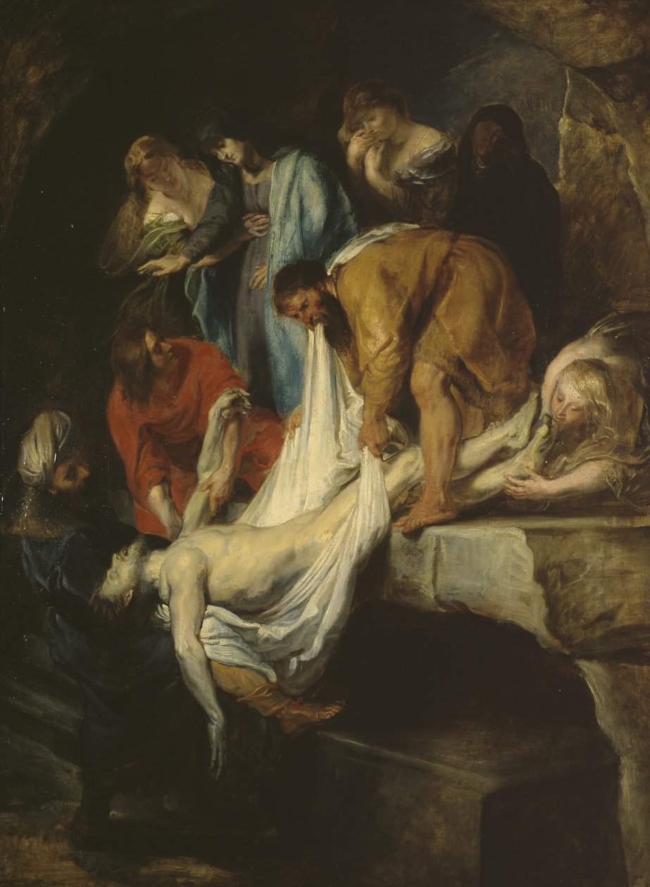 Pohřbení od Peter Paul Rubens