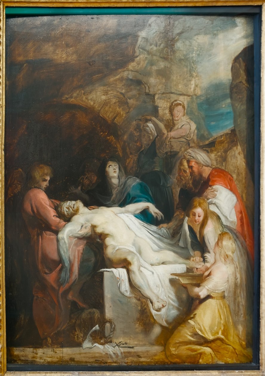 Kladení do hrobu od Peter Paul Rubens
