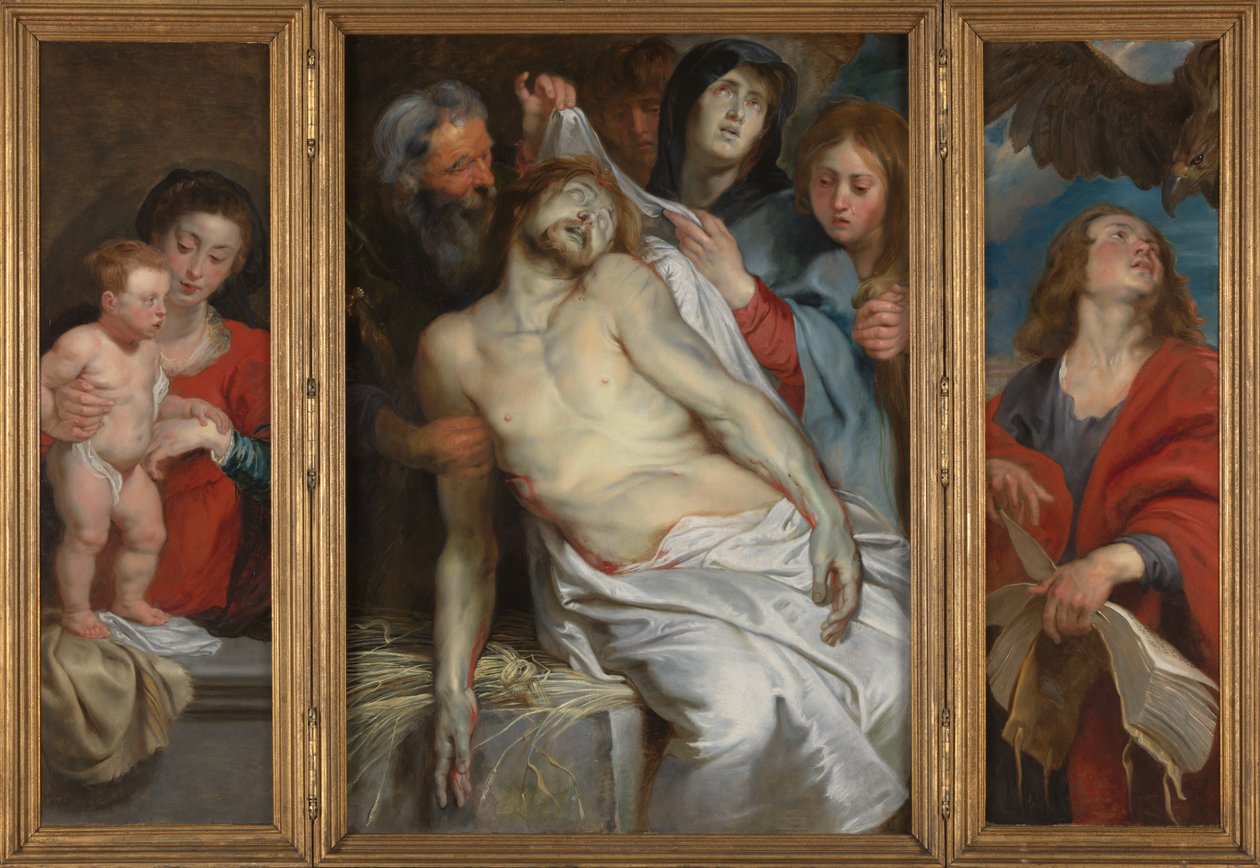 Epitaf Jana Michielsena a jeho ženy Marie Maesové od Peter Paul Rubens