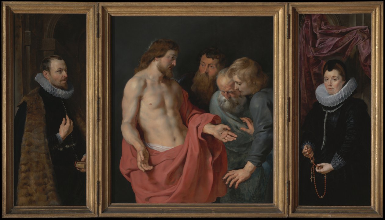 Epitaf Nicolaa Rockoxe a jeho manželky Adriany Perez od Peter Paul Rubens