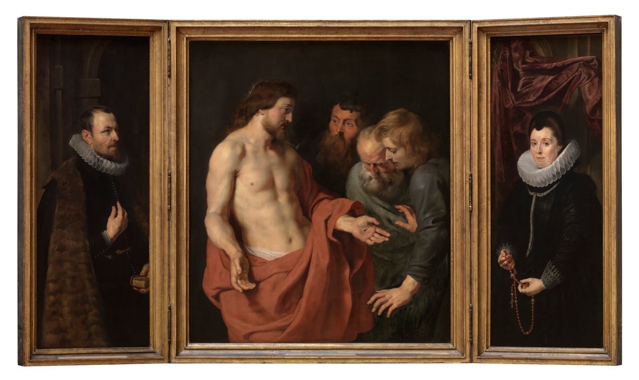 Epitaf Nikolaase Rockoxe a jeho manželky Adriany Perez od Peter Paul Rubens