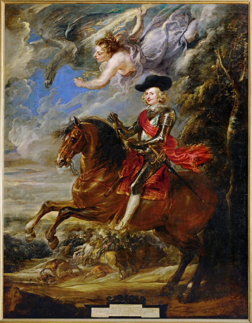 Jezdecký portrét kardinála-infanta Dona Fernanda Rakouského od Peter Paul Rubens