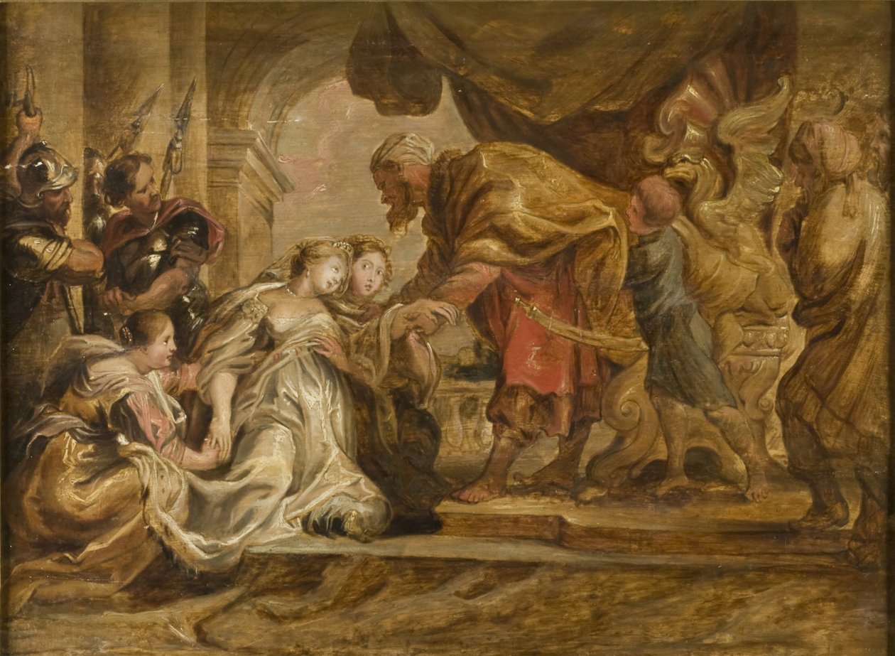 Ester a Ahasveros od Peter Paul Rubens