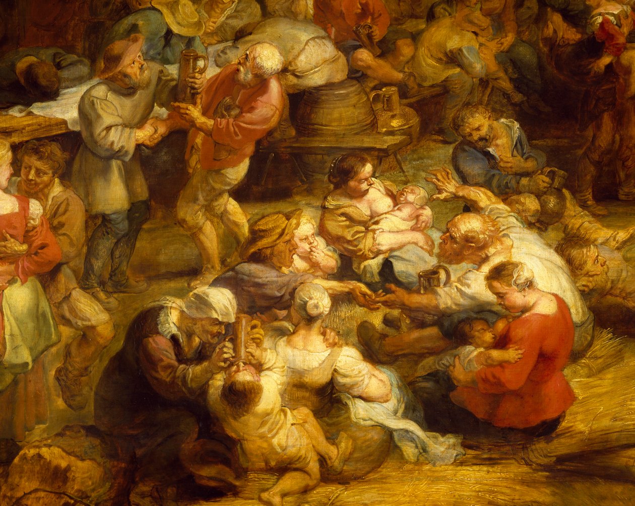 Jarmark, Peter Paul Rubens (1577-1640), Detail od Peter Paul Rubens
