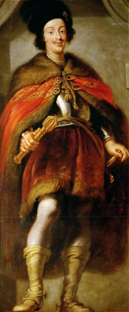 Ferdinand III. Habsburský, císař Římanů - Portrét císaře Ferdinanda III. (1608-1657) - Pieter Paul Rubens (1577-1640). olej na plátně od Peter Paul Rubens