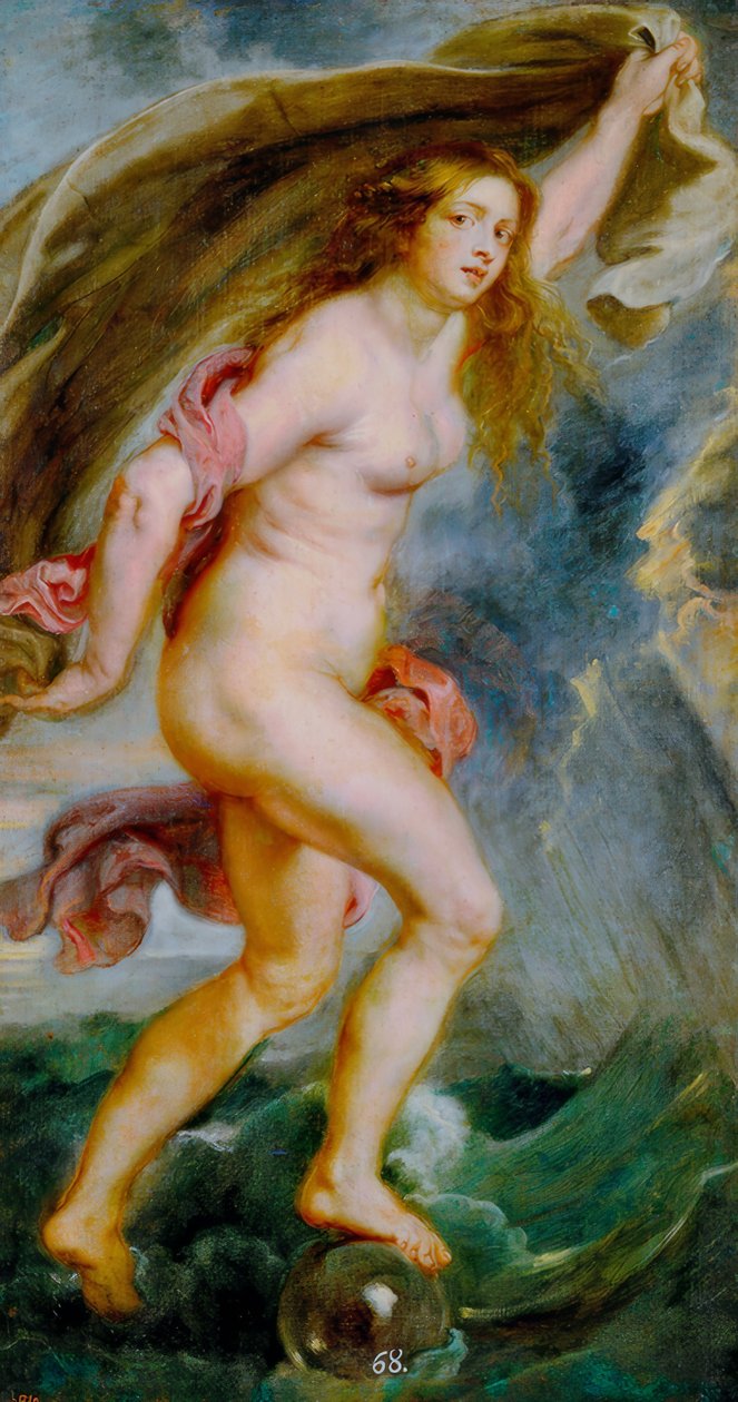 Fortuna od Peter Paul Rubens