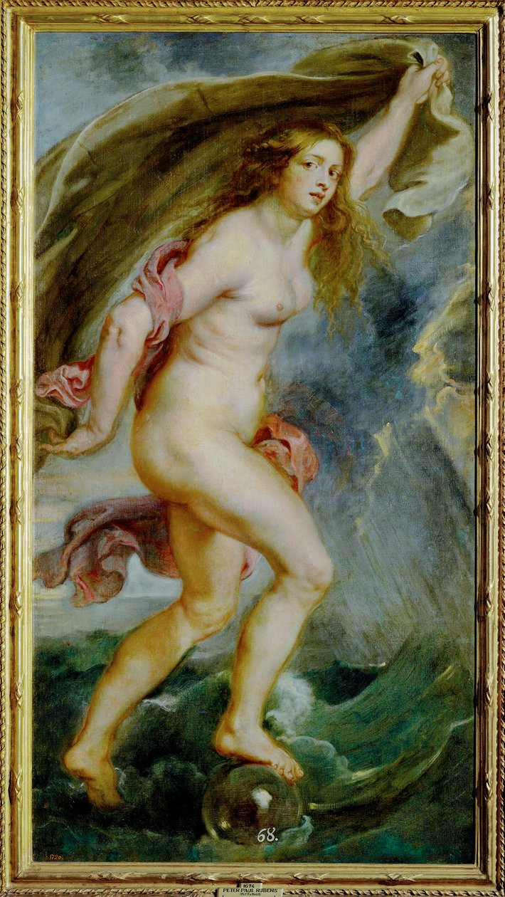Štěstí, namalováno pro Torre de La Parada (malba na plátně) od Peter Paul Rubens