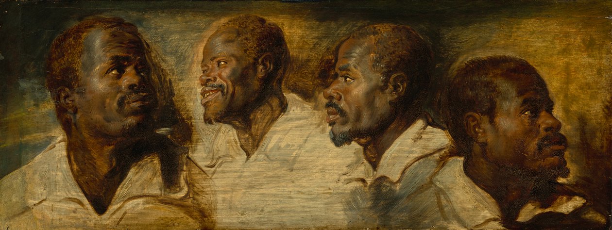 Čtyři studie mužské hlavy od Peter Paul Rubens