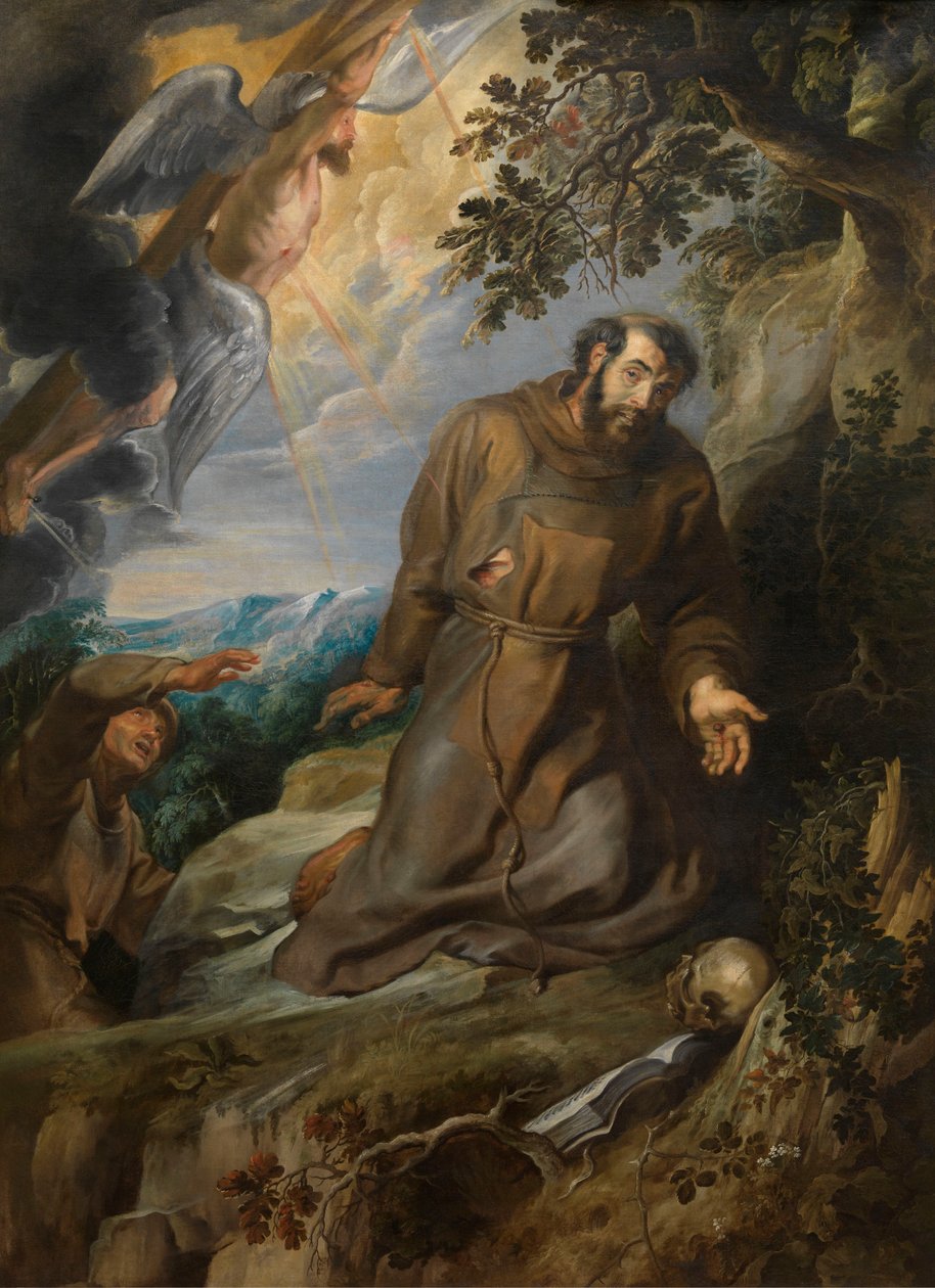 František z Assisi přijímá stigmata od Peter Paul Rubens