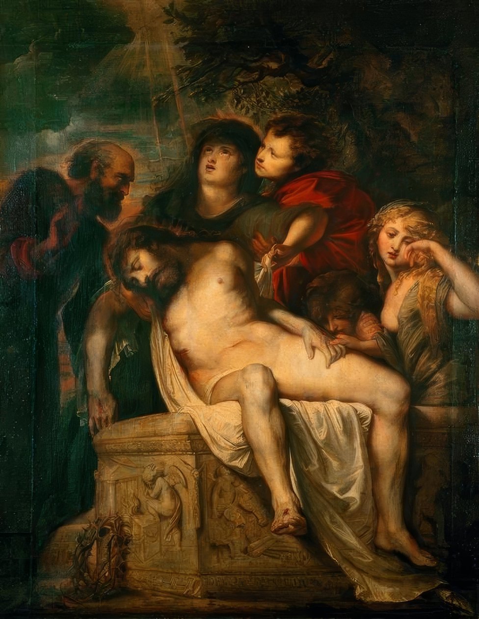 Grablegung Christi od Peter Paul Rubens