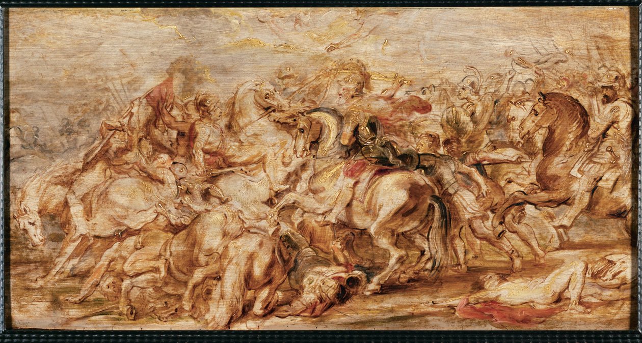 Jindřich IV (olejová skica) od Peter Paul Rubens