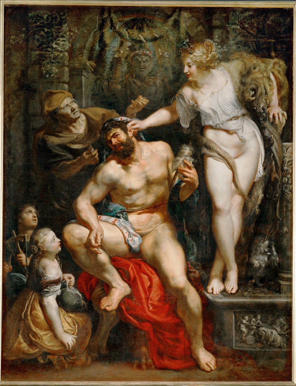 Herkules a Omfalé od Peter Paul Rubens