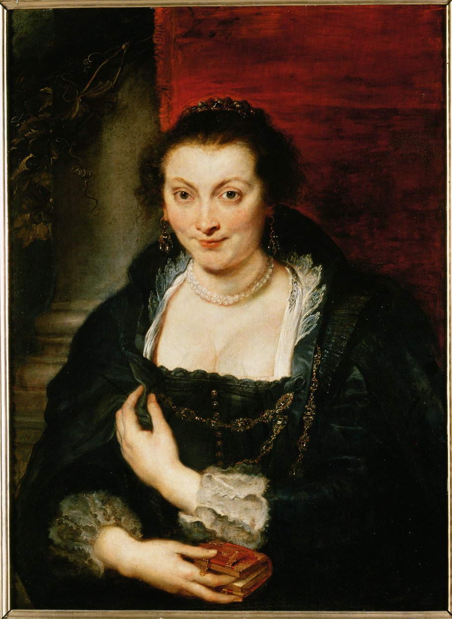 Isabella Brant (malba na dřevě) od Peter Paul Rubens
