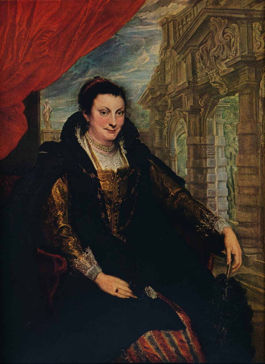 Isabella Brant, 1621 od Peter Paul Rubens