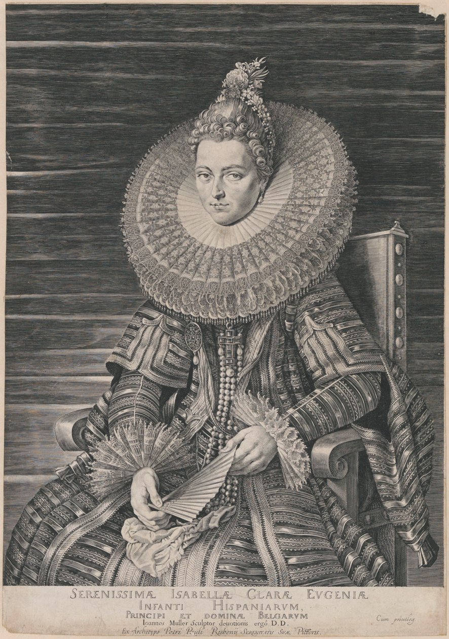 Isabella, španělská infantka od Peter Paul Rubens