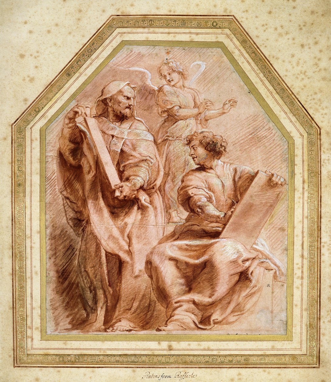 Jeremiáš diktuje Slovo Boží Baruchovi, Synu Neriahovi od Peter Paul Rubens