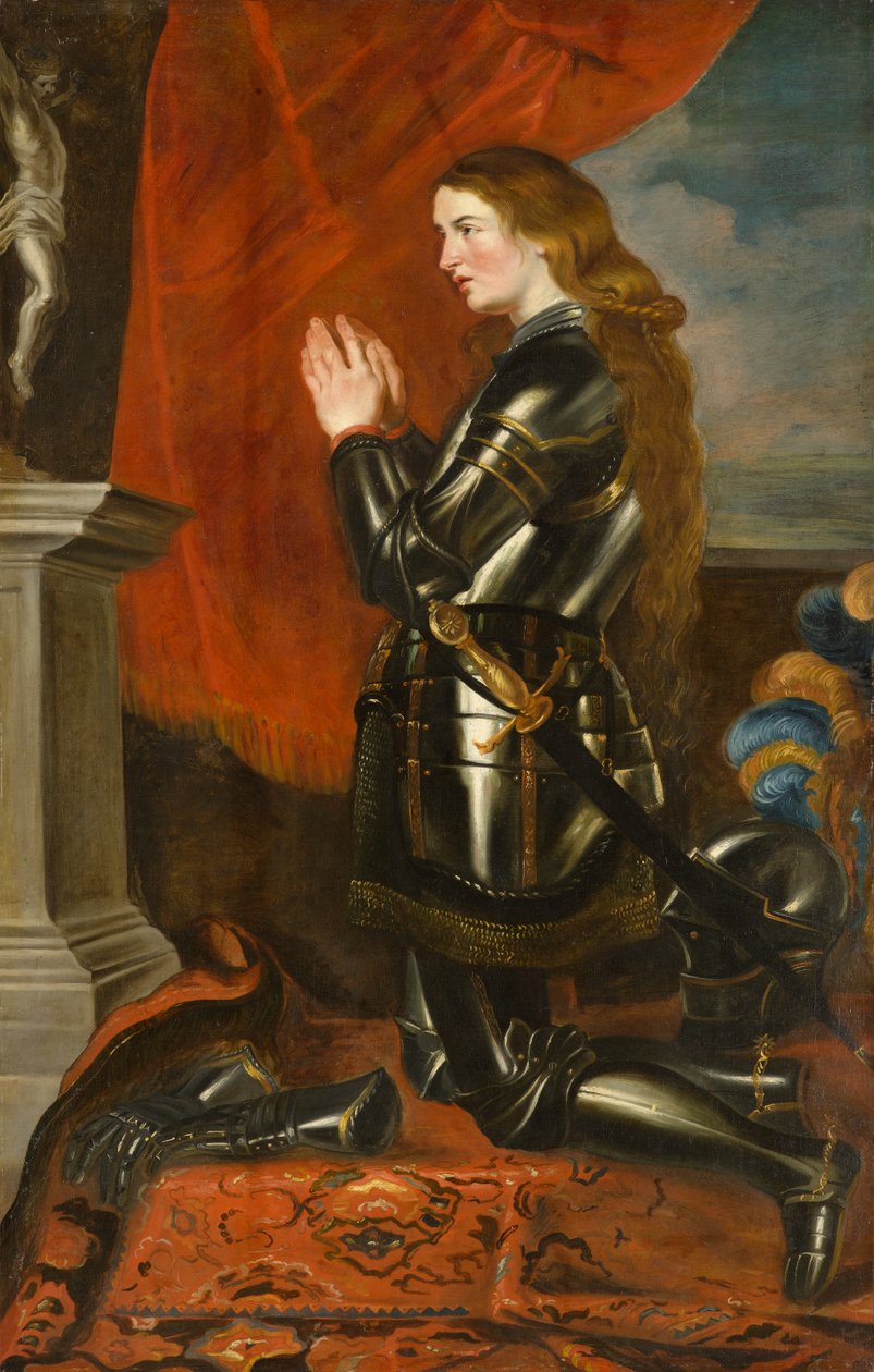 Johanka z Arku, kolem roku 1620 a po roce 1640 (olej na plátně) od Peter Paul Rubens