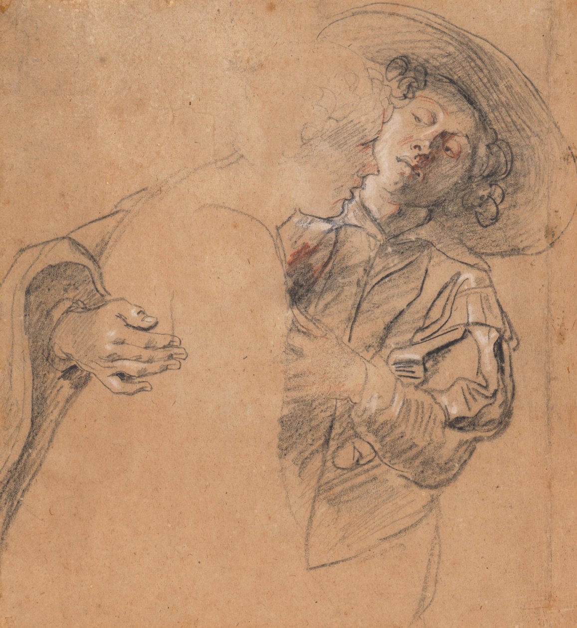 Mladý muž, který objímá mladou ženu od Peter Paul Rubens