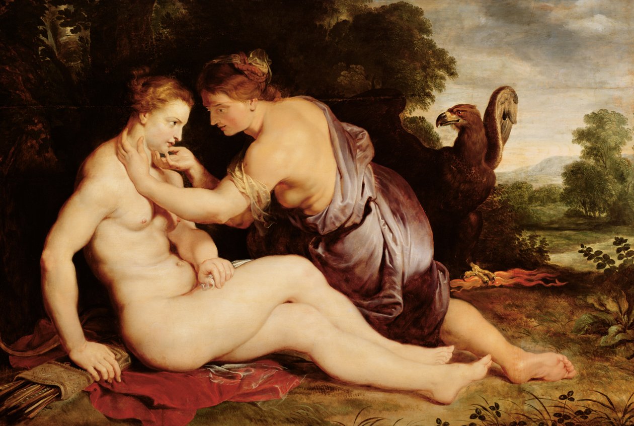 Jupiter a Callisto, 1613 od Peter Paul Rubens