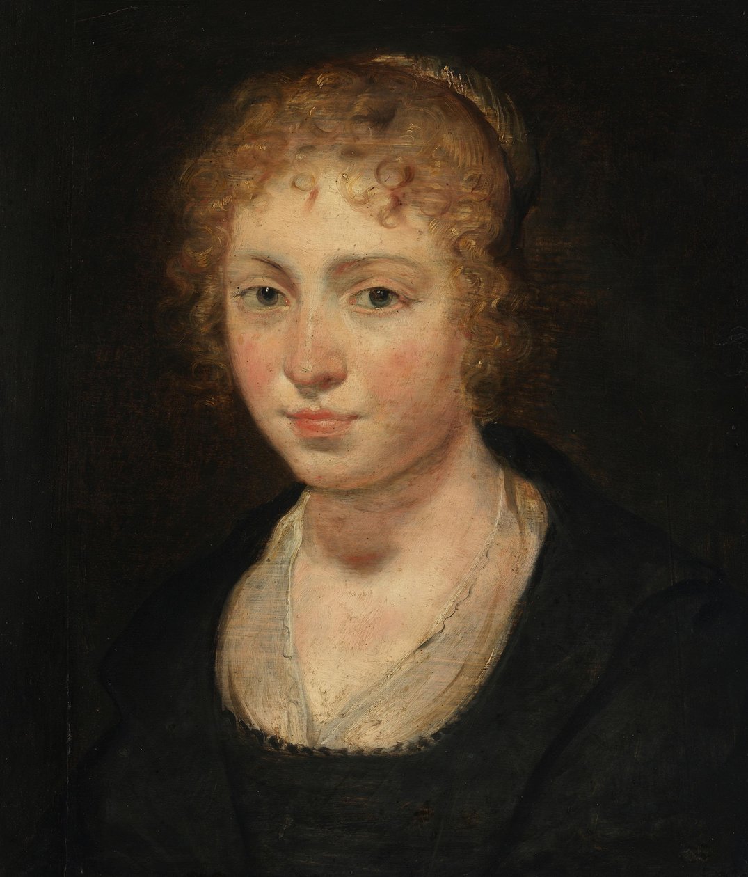 Hlava mladé dívky od Peter Paul Rubens