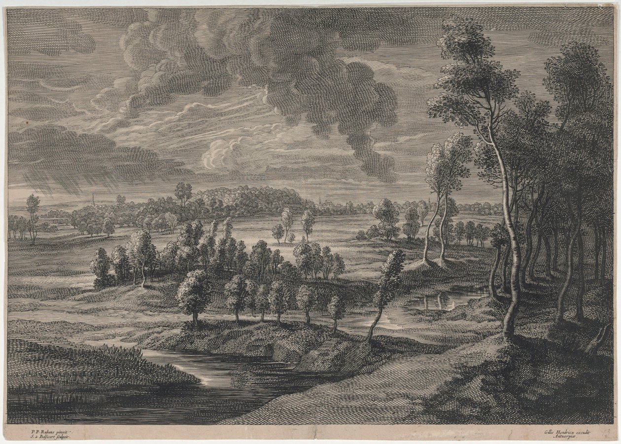 Krajina od Peter Paul Rubens