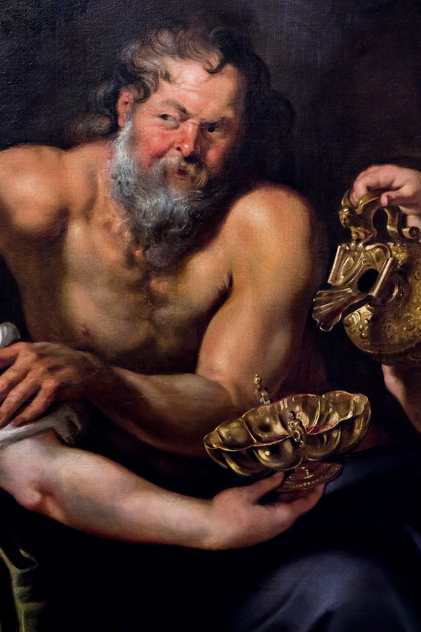 Lot a jeho dcery, asi 1610 (olej na plátně) od Peter Paul Rubens