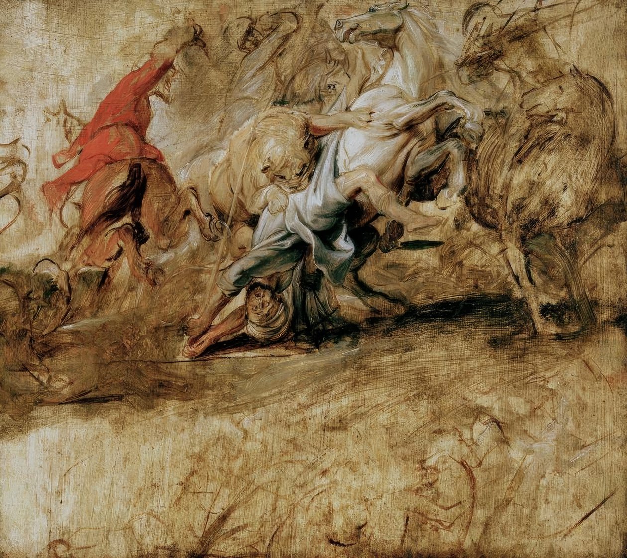 Lov lvů od Peter Paul Rubens